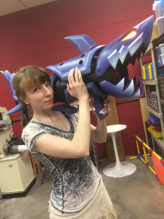 Illustration for article titled Life-Sized Shark Gun From League of Legends